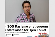- SOS Rasisme er et sugerør i statskassa Default image for: - SOS Rasisme er et sugerør i statskassa