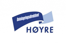 Logo brukt i Høyres pressemelding om DLD