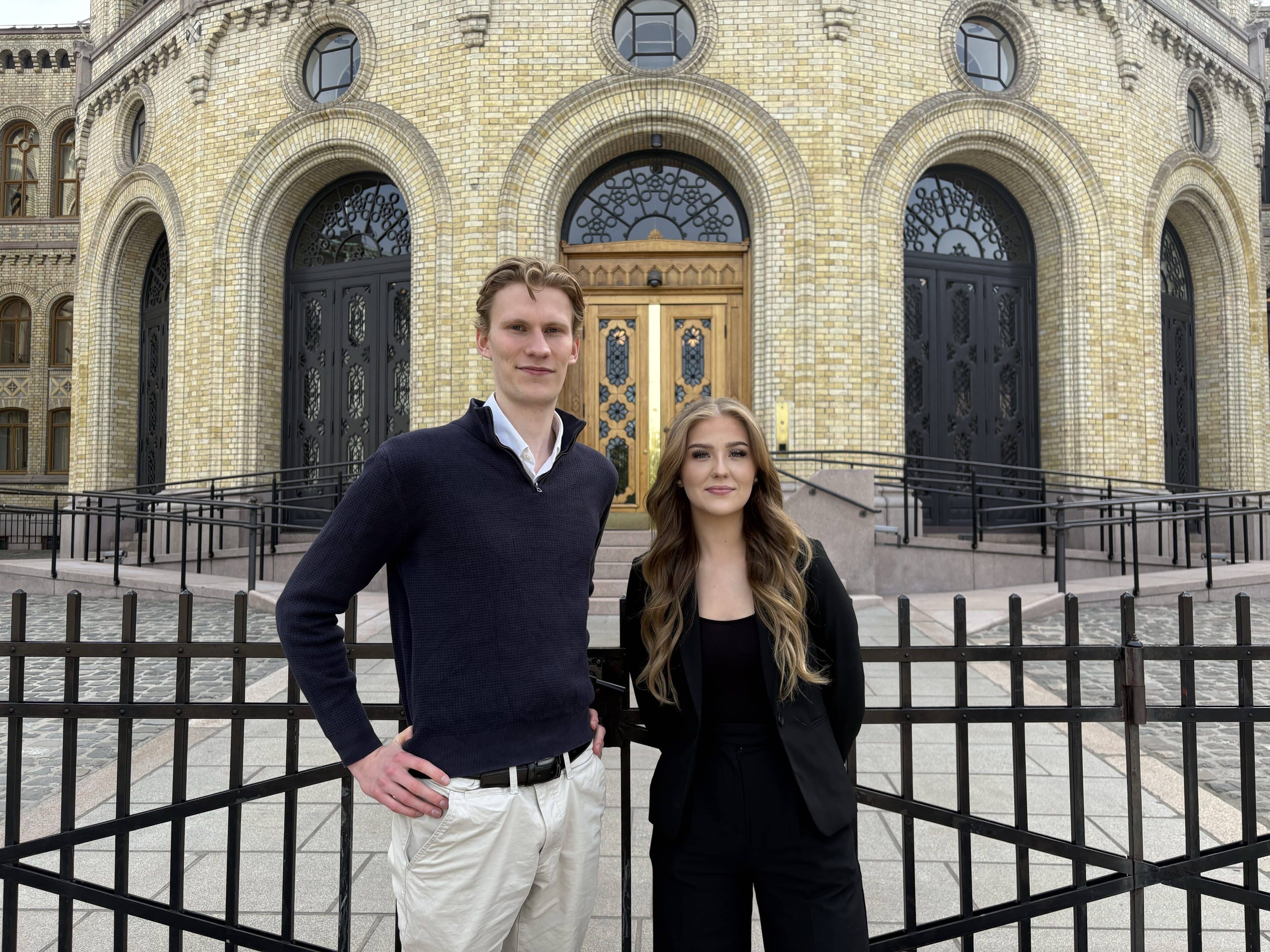 FpU-ere inntar Stortinget
